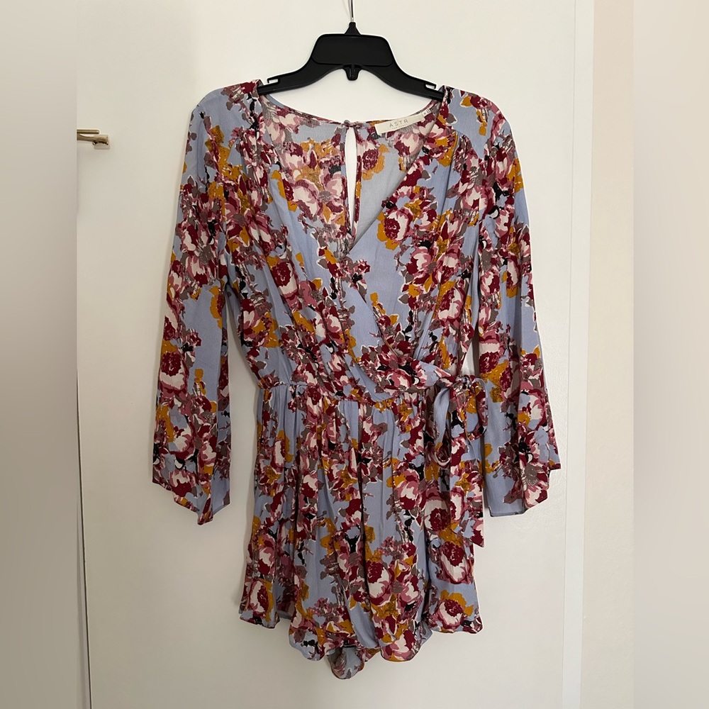 ASTR the Label Floral Romper